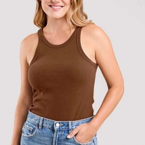 Nuuds Essential Rib Tank Top